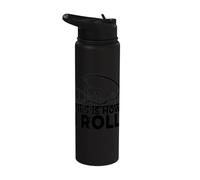 Roller Coaster - This is How I Roll Amusement Ride Park Stainless Steel Insulated Water Bottle