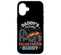 Roller Coaster Toddler Daddy's Future Roller Coaster Buddy Case for iPhone 16