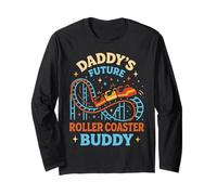 Roller Coaster Toddler Daddy's Future Roller Coaster Buddy Long Sleeve T-Shirt