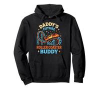 Roller Coaster Toddler Daddy's Future Roller Coaster Buddy Pullover Hoodie