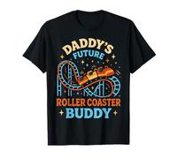 Roller Coaster Toddler Daddy's Future Roller Coaster Buddy T-Shirt
