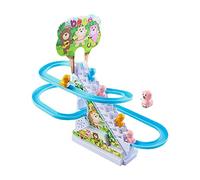 Roller Coaster Toy DIY Automatic Race Track Toy for Toddlers Boys Girls Gift 6 Bears