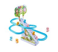 Roller Coaster Toy DIY Automatic Race Track Toy for Toddlers Boys Girls Gift 9 Bears