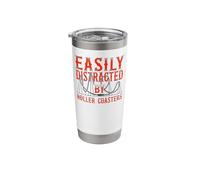 Roller Coaster Vintage Easily Distracted By Roller Coasters Stainless Steel Insulated Tumbler
