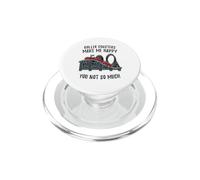 Roller Coasters Make Me Happy Theme Park Kids PopSockets PopGrip for MagSafe