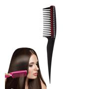 Roller Comb - Distending Hair Combs, Styling and Colouring Combs | Roller Combs for Curls, Anti - Combs Integrated Roller, Professional Comb for Dye and Care