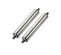 Roller Conveyor with Shaft Steel Roller Replacement Non-Powered 2-Pack Silver - Durable and Efficient for Material Handling Ideal for Warehousing and Logistics