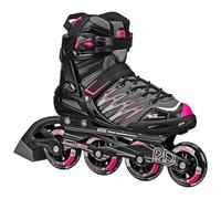 Roller Derby AERIO Q-60 Women's Inline Skates, Black/Pink, Size 5