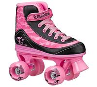Roller Derby Firestar Youth Girl's Quad Roller Skates, Pink Camo, Size 13