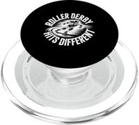 Roller Derby Girl Hits Different Skater PopSockets PopGrip for MagSafe