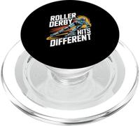 Roller Derby Hits Different Skating Sport PopSockets PopGrip for MagSafe