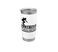 Roller Derby is My Break from Reality Roller Derby Player Stainless Steel Insulated Tumbler