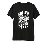 Roller Derby Life Roller Derby Life Skater Premium T-Shirt
