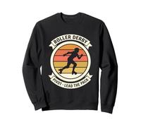 Roller Derby Pivot Lead Blocker Eight Wheels Sweatshirt