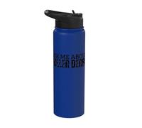 Roller Derby Player Ask Me About Roller Derby Stainless Steel Insulated Water Bottle