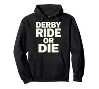 Roller Derby Ride Or Die Skater Best Friend Pullover Hoodie
