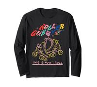 Roller Derby This is How I Roll Roller Skating Long Sleeve T-Shirt