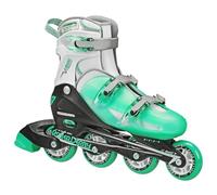 Roller Derby Women's V-Tech 500 Button Adjustable Inline Skate, Mint