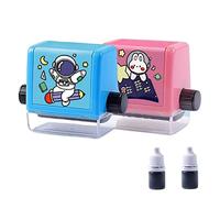 Roller Digital Teaching Stamp,Math Roller Stamp Roller,Multiplication Division and Fill in The Blank Roller Stamp for Preschool Kindergarten Homeschool Supplies(B)
