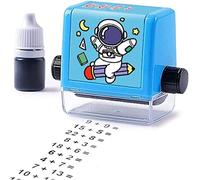 Roller Digital Teaching Stamp - Within 100 Teaching Math Practice Questions, Addition Subtraction Seal Arithmetic Artifact, Reusable Addition and Subtraction Teaching Stamp (Addition)