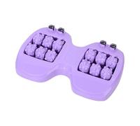 Roller Foot Massager, Dual Portable Massage Tool - Heel Roller with Magnetic Beads | For Muscle Care and Foot Plants, Relaxation and Travel