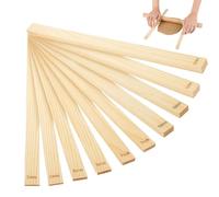 Roller for Clay, Guide to Work Clay and Mud | Guide Sticks for Pottery, for Workshops, Sculpture, Modelling, Crafts and