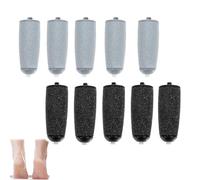 Roller for NuYou Pedi Roller, 10Pcs Foot File Replacement Rolle rs, Replacemen t Rolle r for Flawless P EDI, Ped i Rolle r Replacement Head, Ped i for Feet Callus Removers replacemen t