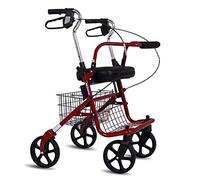 Roller for The Elderly - Aluminum Folding, Height Adjustable Mobility Walking Aid Elderly Interesting Thoughtful