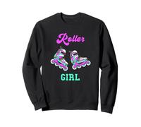 Roller Girl Inline Skating Roller Blades Derby Skater Sport Sweatshirt