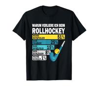Roller hockey motif excuse losers training roller hockey T-Shirt