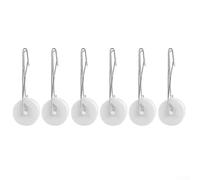 Roller hook for tomatoes crafted from lattice wire to support climbing For cherry tomato plants and increase greenhouse growing space (6 pieces)