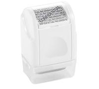 Roller Identity Protection - Privacy Protection Security Tool, Long Lasting Ink Cover, Confidential Information Hiding Device | Design C