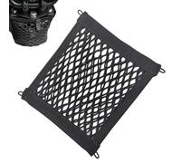 Roller luggage network, luggage network bike, mesh storage motor network with simple installation, keep your equipment with the bicycle cargo net in