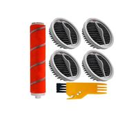 Roller Main Brush Filter Replacement,Compatible For Xiaomi,Compatible For Roidmi,NEX X20 X30 S2 F8 Pro Handheld Wireless Vacuum Cleaner Spare Parts(6PCS)