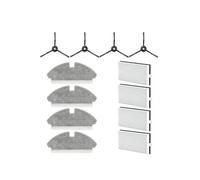 Roller Main Side Brush Filter Mop Pad Dust Bag Rag Cloth Spare Parts，Compatible for Dreame,Mova M1，Compatible for Trouver，M1 Accessory Kit