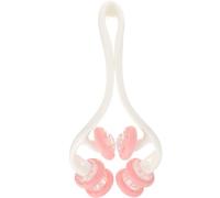 Roller Massager Fifth Generation Pink Abs Ergonomic Manual Tool