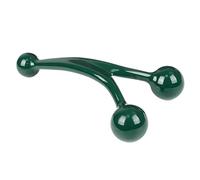 Roller Massager for Face, Y-Shaped Handheld Solid Ball Roller with Ergonomic Grip, Deep Kneadings Facial Tool, Featuring A Three-Ball Collaborative Design, Made of Abs Material, 6.89x3.94x1.02in