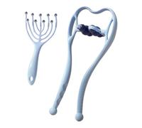 Roller Neck Tool, Relaxer Shoulder Massager, Muscle Relief with Compact Style, Trigger Point Device with Easy Use, 14.17x7.01inches Wellness Accessory, Gear for Body Home Travel Long Hours Use