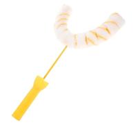 Roller Paint Brush, House Wall Paint Rollers, Pipe Paint Roller Roller with Frame 4 Wheels Pipe Painter Refill for Painting Pipes Tubepoles Steel bar and Curved Surfaces Brushes(4(12 Wheels,44X26.5X5C