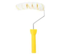 Roller Paint Brush,Pattern Paint Roller, with 7 Wheels, Covers Professional Painting Tool Kit Brushes for Walls