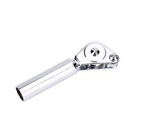 Roller Rod Tip Guide, Stainless Steel Durable Corrosion Resistant for Saltwater, 5-8mm Adjustable Fishing Tackle Accessory for Professional Sea Boat Anglers and Offshore Trolling Adventures
