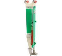 roller seeder, Stainless Steel Seeder Planting, Vegetable Young Plant Garden Greenhouse Manual Transplanting Tool, par(A,Horizontal bar)