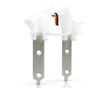 Roller shutter inlet funnel, universal, roller shutter guide for guide rail, mini, 2 pairs (4 pieces).