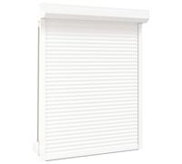 Roller Shutter Manual Aluminium and Polyurethane Indoor Outdoor vidaXL