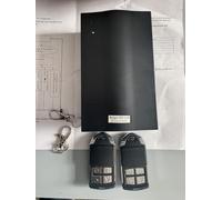 Roller Shutter Remote Control Garage Door Controller with 2 Fobs | 2 Key Fobs Included, Black Unit