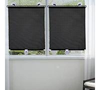 roller shutters Sunshade Blackout Curtain,Sun Protection Roof Window Roller Blind,Suction Cup Blinds Curtains(45x125cm/17.7x49.2in)