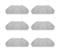 Roller Side Brush HEPA Filter Mop Cloth Compatible With Qihoo 360 S10 X100 MAX 2pro Robotic Vacuum Cleaner Spare Parts Accessories(6 Mop)