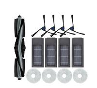 Roller Side Brush Mop HEPA Filter Dust Bag，Compatible For Ecovacs Deebot X2 Omni / X2 / X2 Pro / DEX86 Parts Accessories (Color : 018)