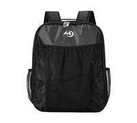 Roller Skate Backpack,Ice Skating Backpack,Shoulder and Top Handle Breathable Ice/Inline Skate Shoe Bag Skating Handbag for Storage Skates Shoes Boots Sports Gear,Unisex for Kids Adults (L, Black)