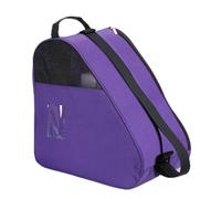 Roller Skate Bag, Breathable Ice/Inline/Roller Skate Carry Bag, Shoulder and Top Handle Oxford Tote Rollers Skating Bags, Thickened Roller Storage Bags for Women Men Adults and Kids(Pink) (Purple)